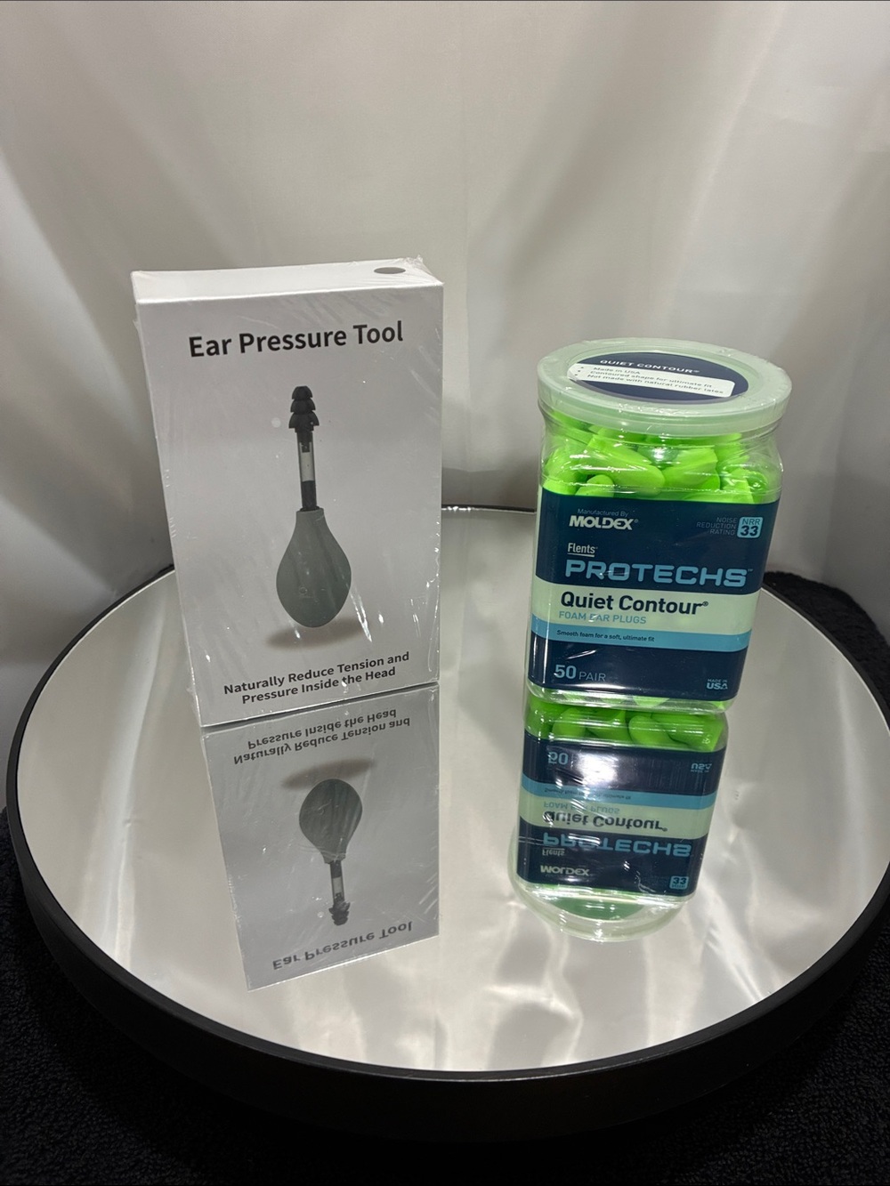 Ear pressure reducing tension tool w/ Ear Plugs Bundle NWT - Picture 1 of 4